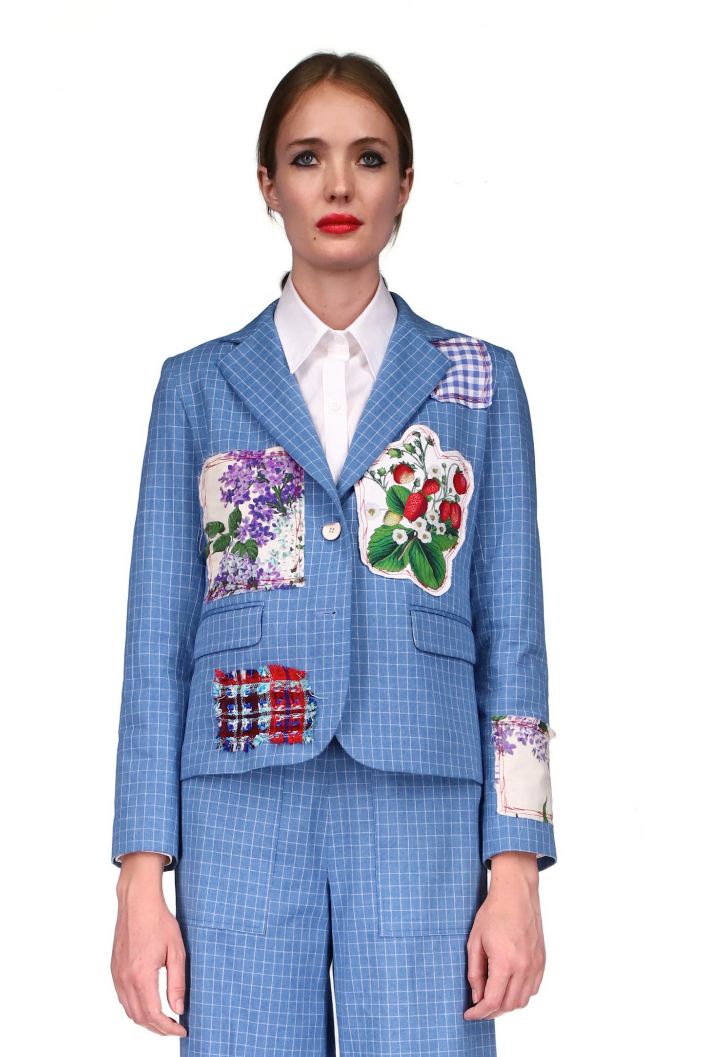 'GARDEN PATCHES' L/S SHORT JACKET - BLAZERS - Libertine