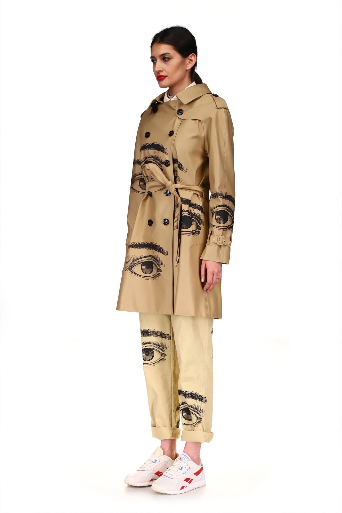 '2004 EYE REISSUE' KHAKI TRENCH - COATS - Libertine