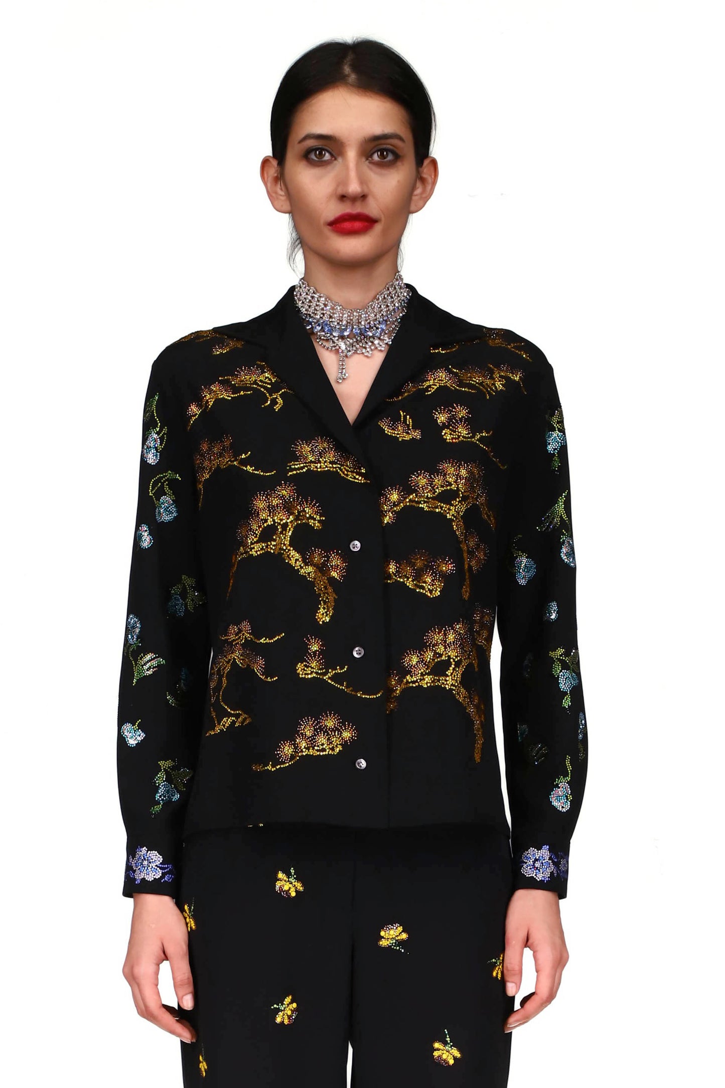 'KYOTO GARDENS' PJ BLOUSE - TOPS - Libertine
