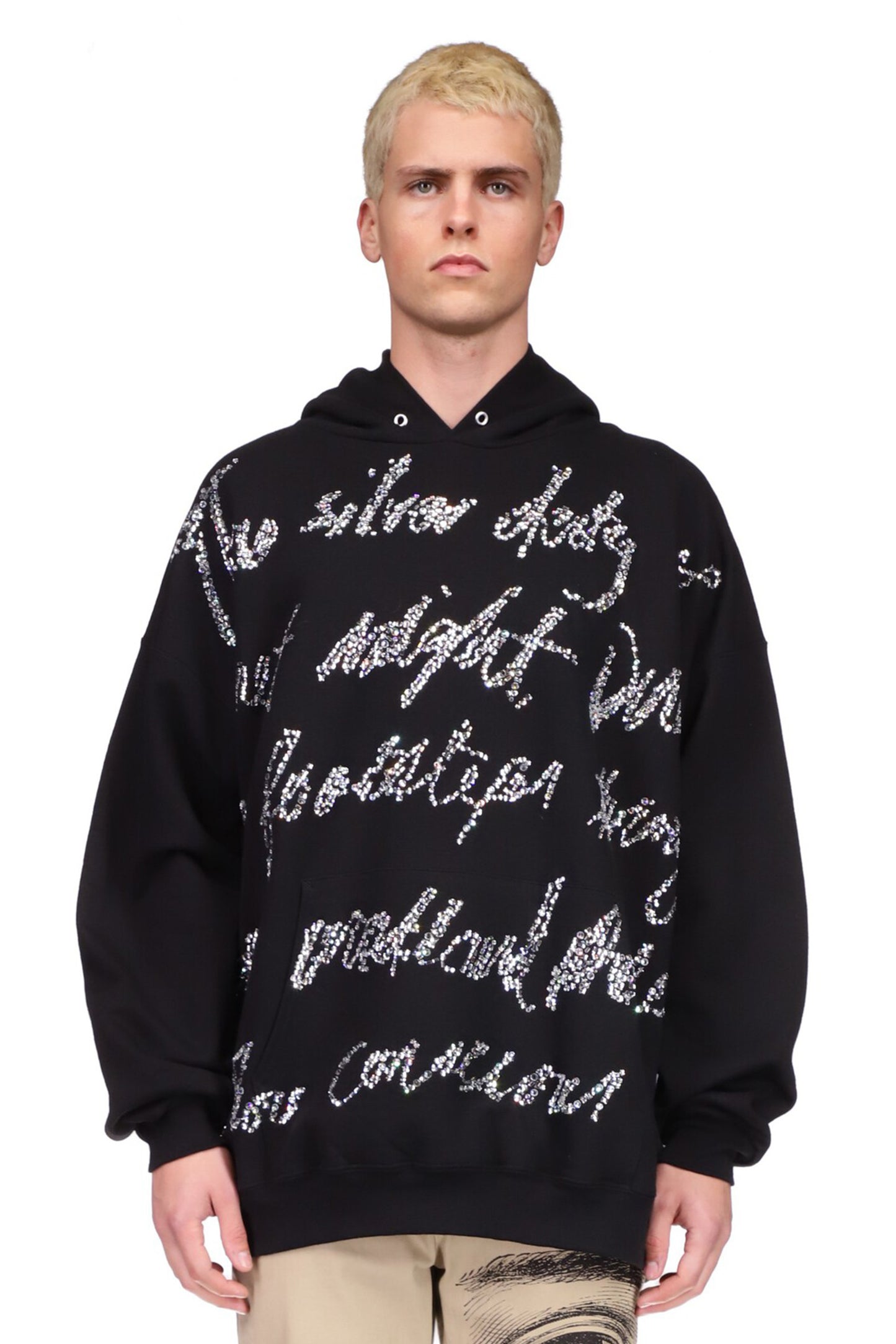 'A HYMN TO THE MOON' HOODIE PULLOVER SWEATSHIRT - SWEATSHIRTS - Libertine