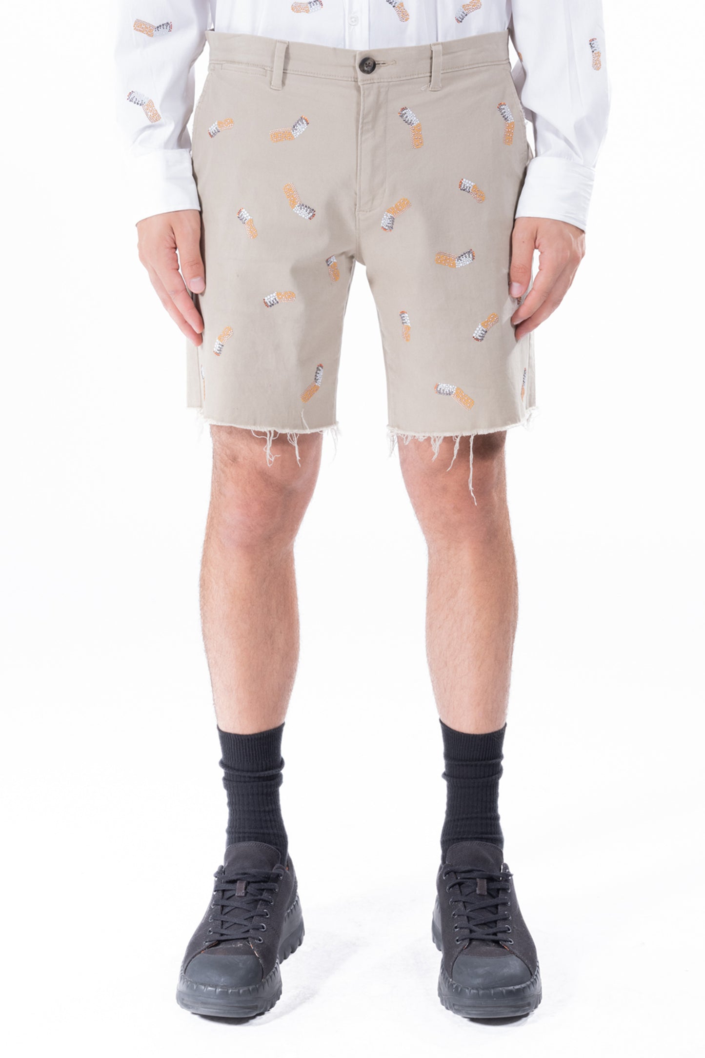 'CIGS' CUT OFF SHORTS - - Libertine