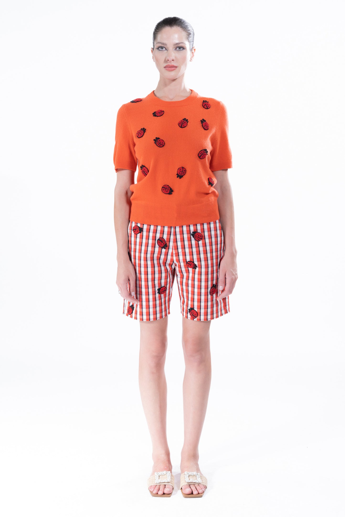 'LADYBUG' SHORT SLEEVE PULLOVER - - Libertine
