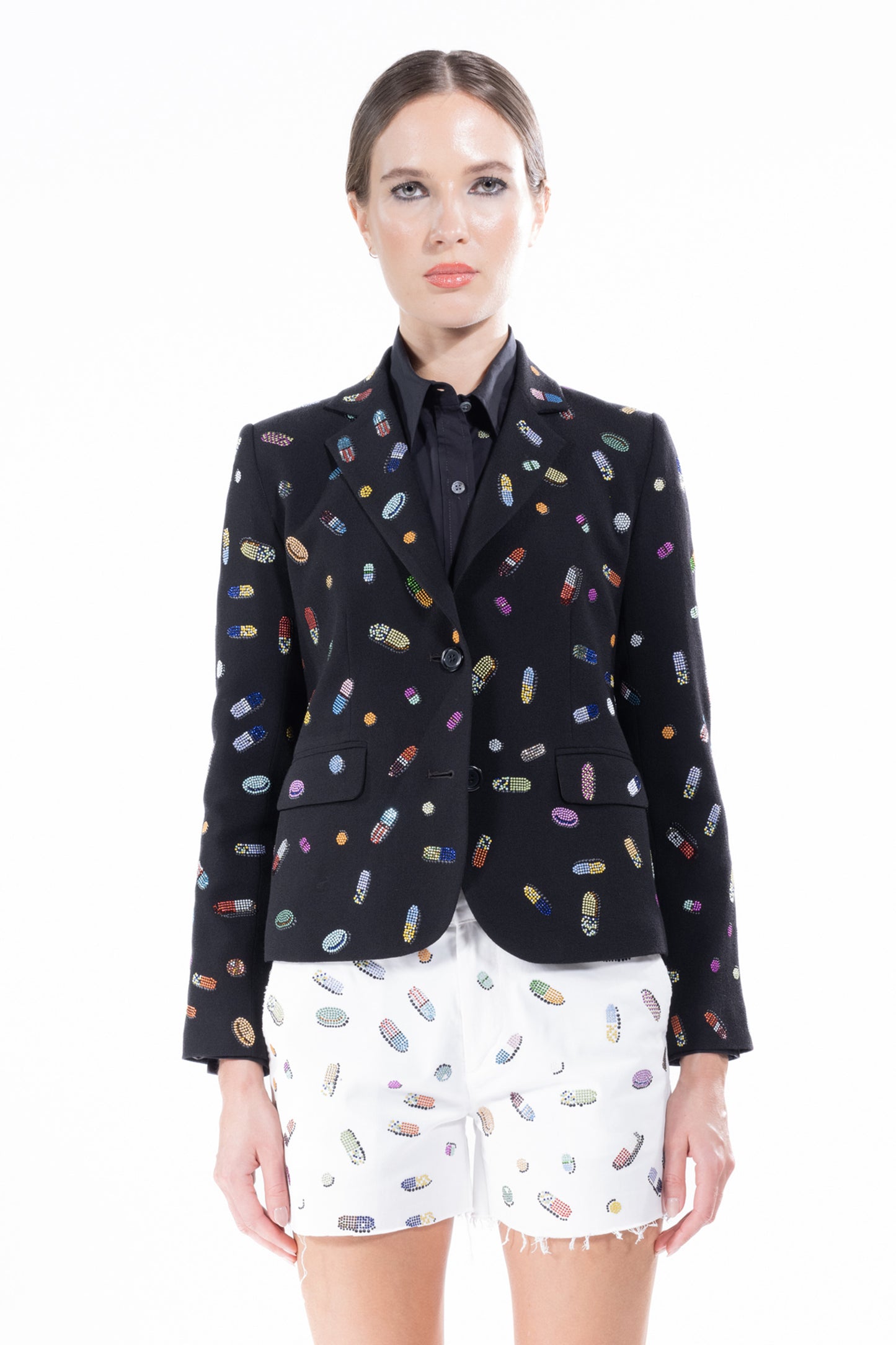 'MOTHERS LITTLE HELPERS' L/S SHORT BLAZER - - Libertine