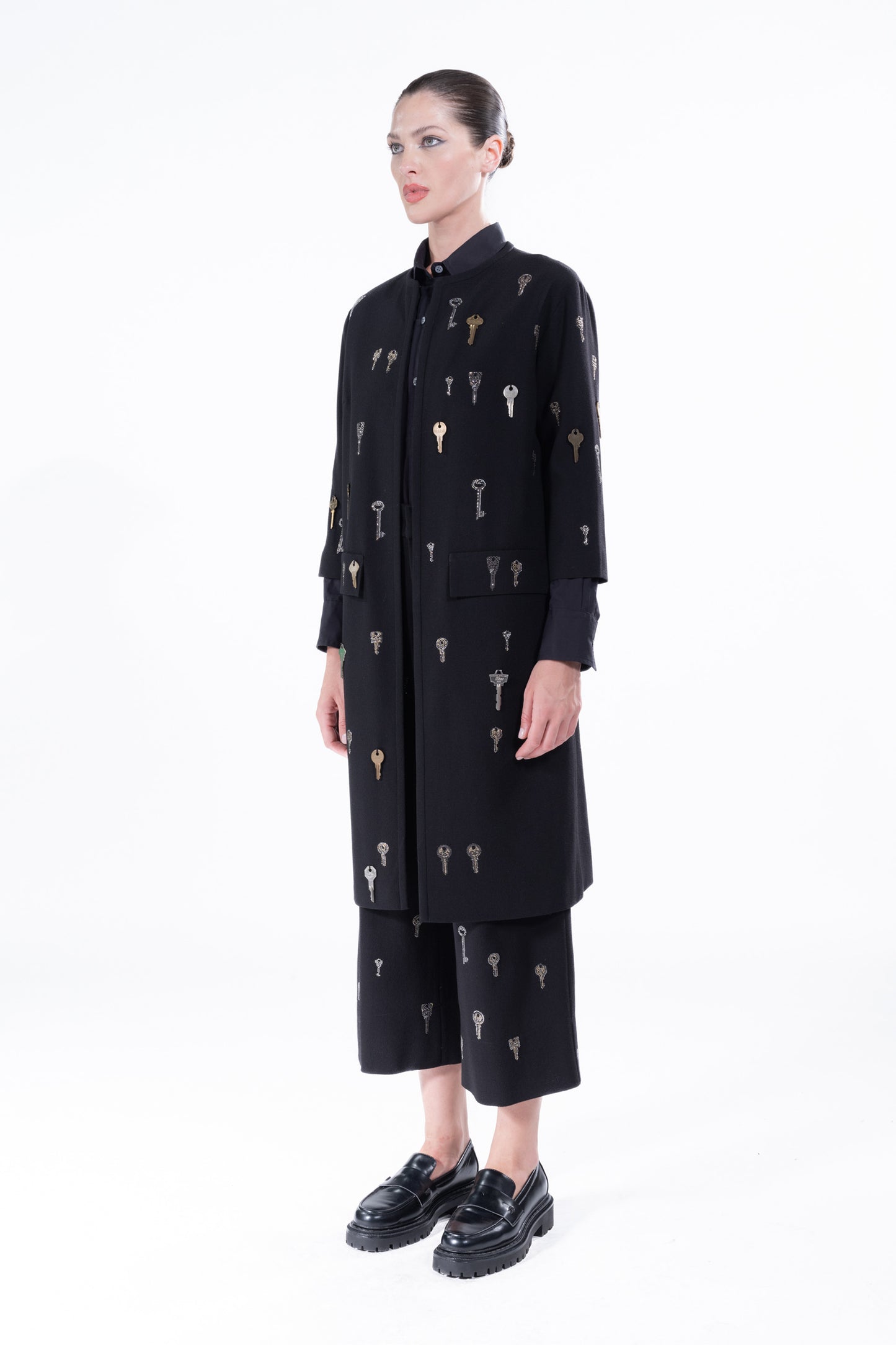 'KEY PARTY' DUSTER COAT - - Libertine