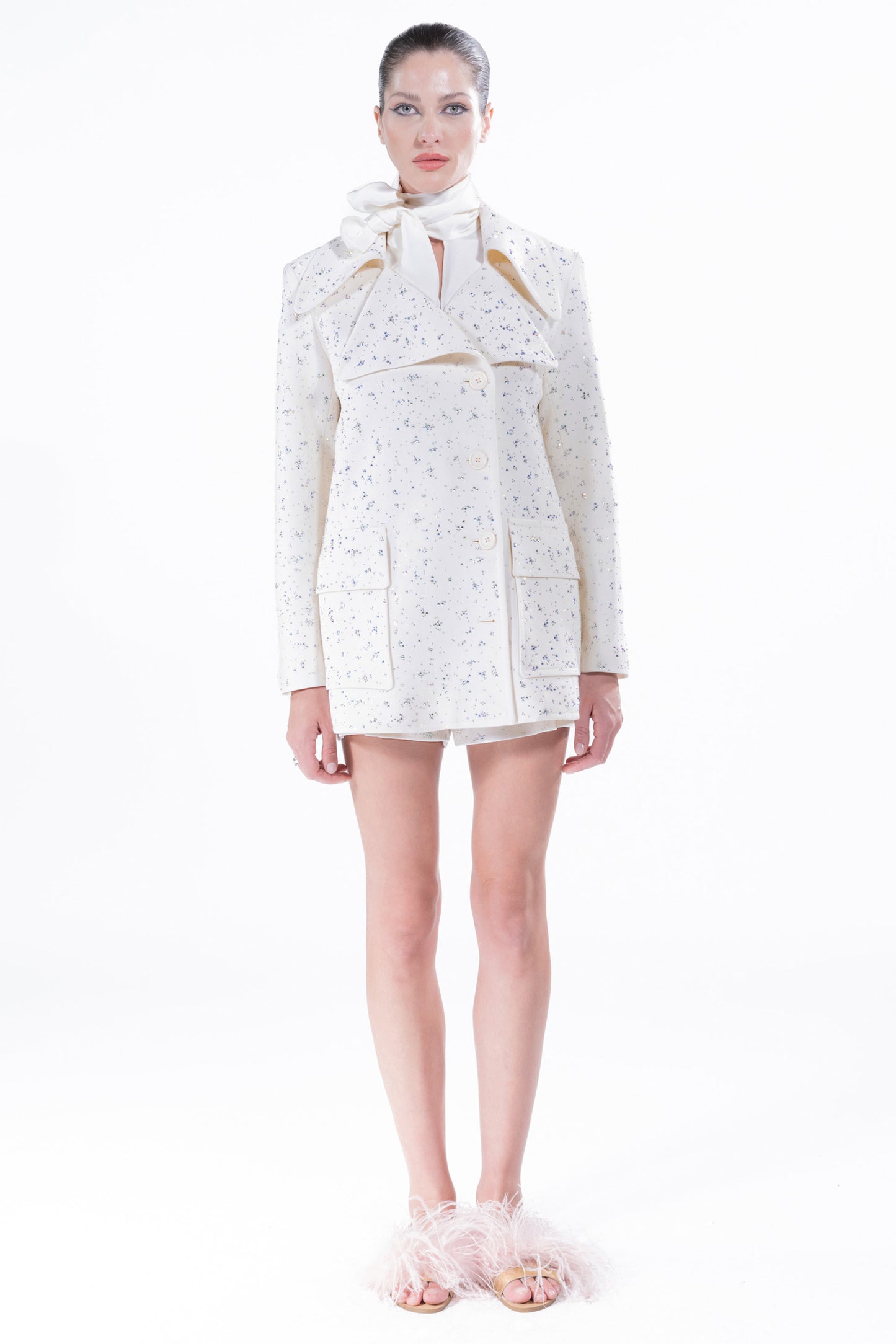 'HEAVY STARDUST' PEACOAT - - Libertine