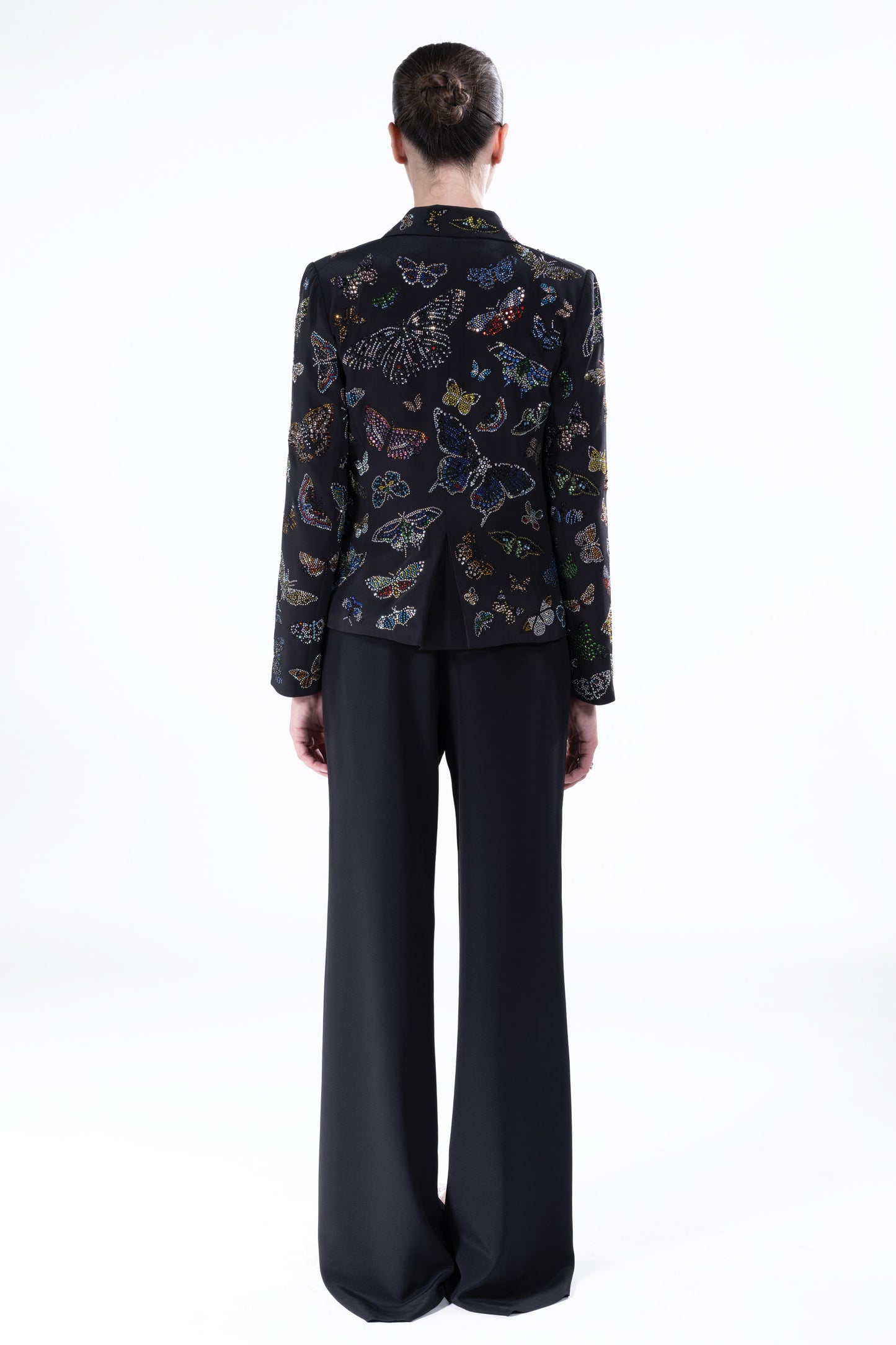 'Millions of Butterflies' Wide Leg Trousers - - Libertine