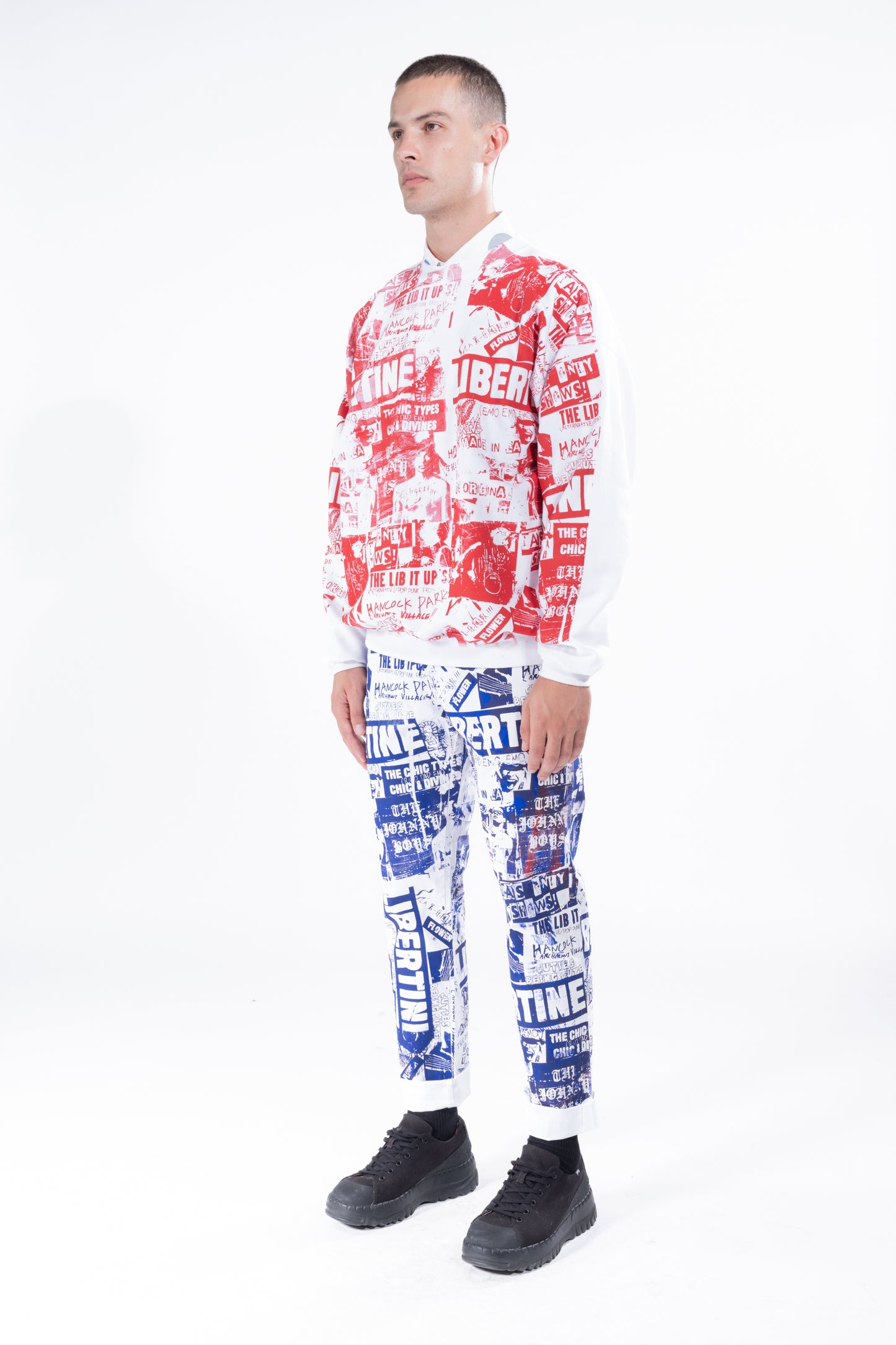 'Lib Flyer' Crewneck Sweatshirt - - Libertine