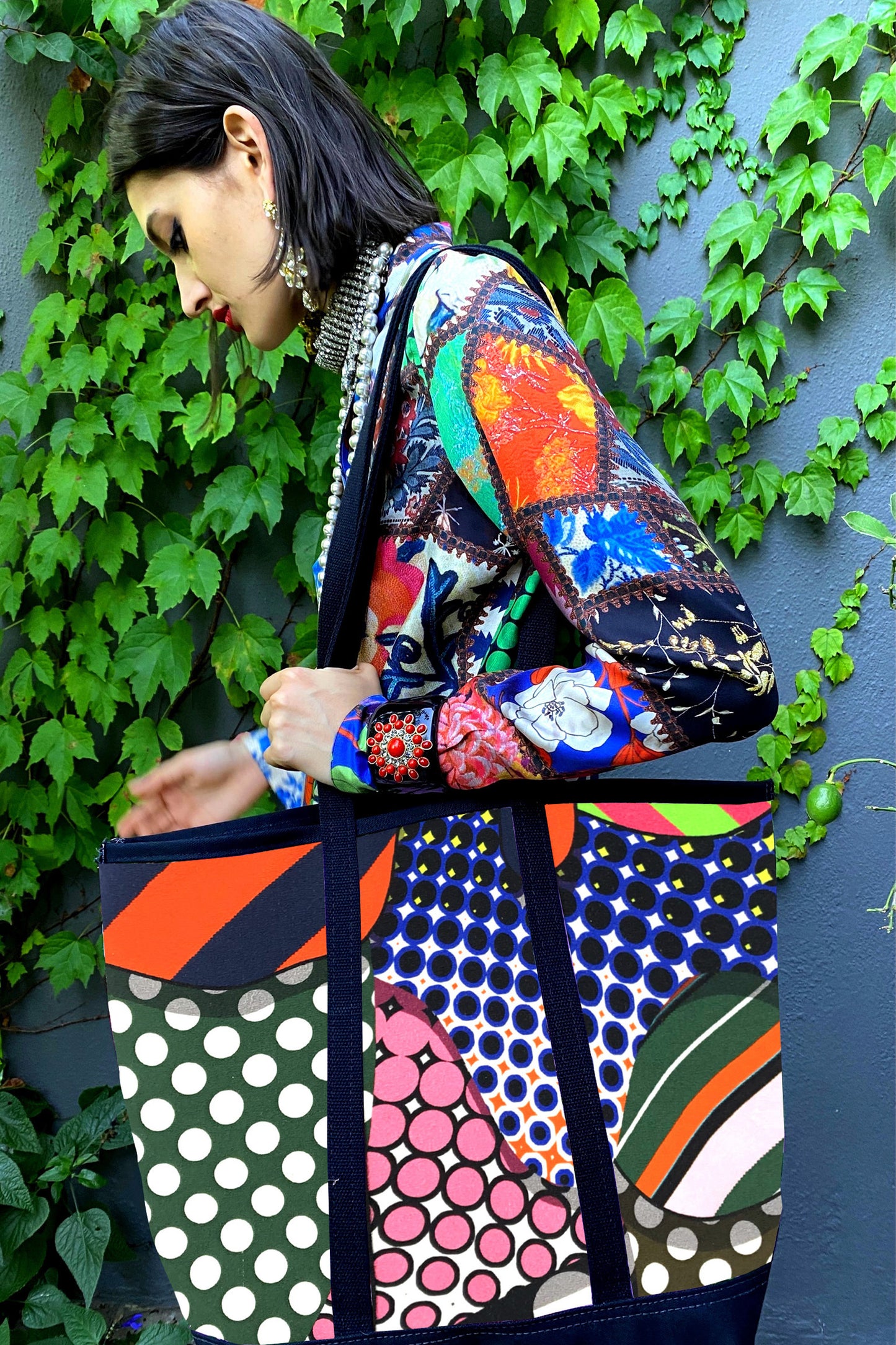 'ROY' CANVAS TOTE BAG - BAGS - Libertine