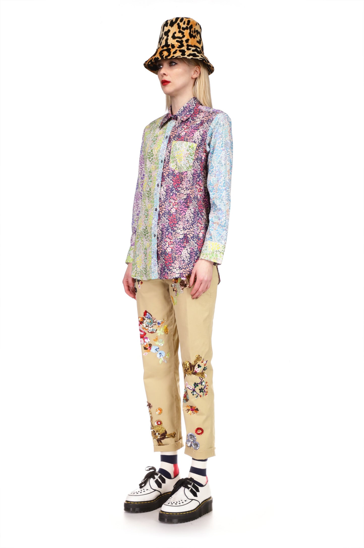 'GIMME LIBERTY LIBERTINE' MULTI NEW CLASSIC SHIRT WITH POCKET - SHIRTS - Libertine