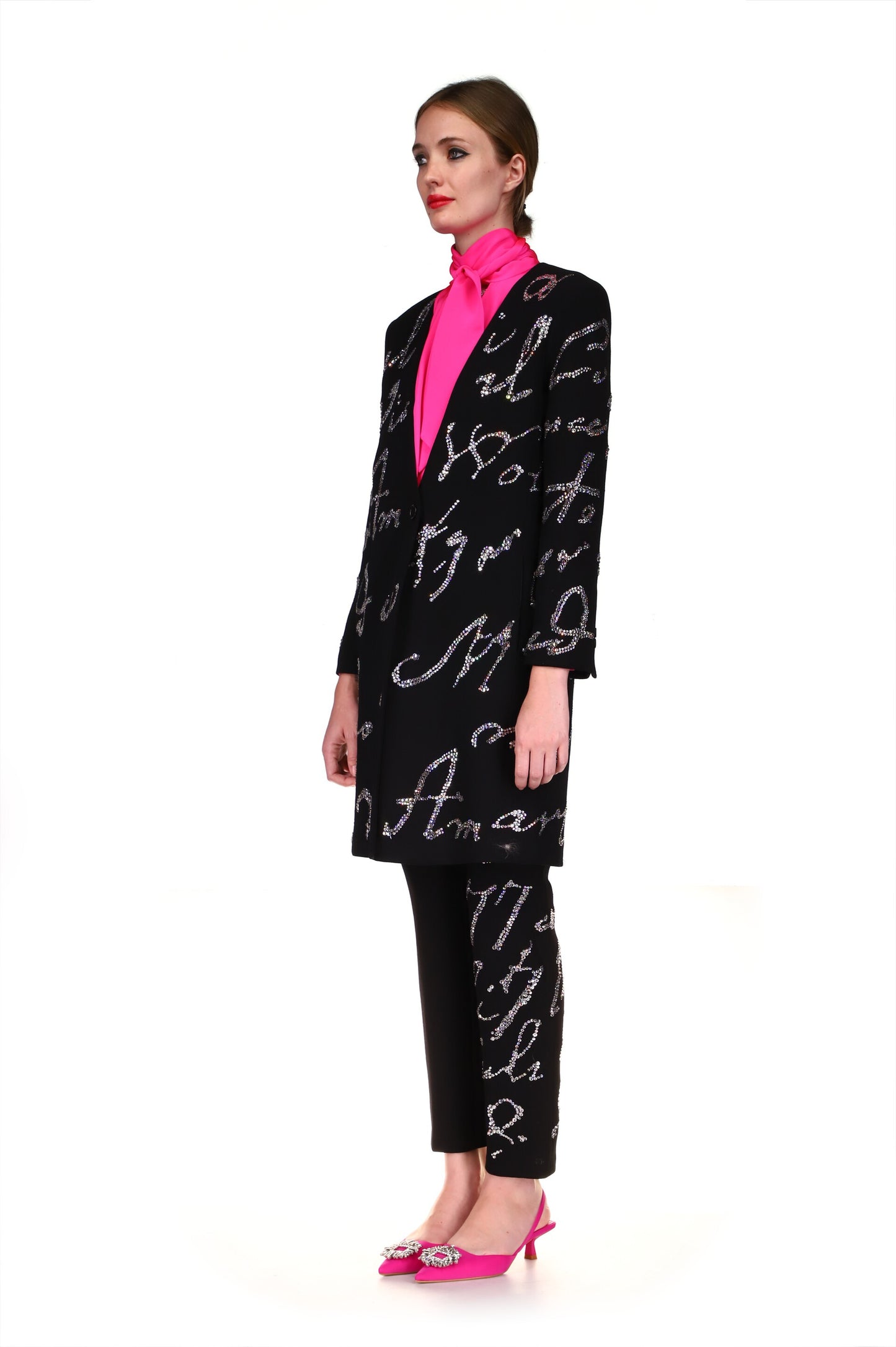 'MOZART' SLIM V-NECK COAT - COATS - Libertine