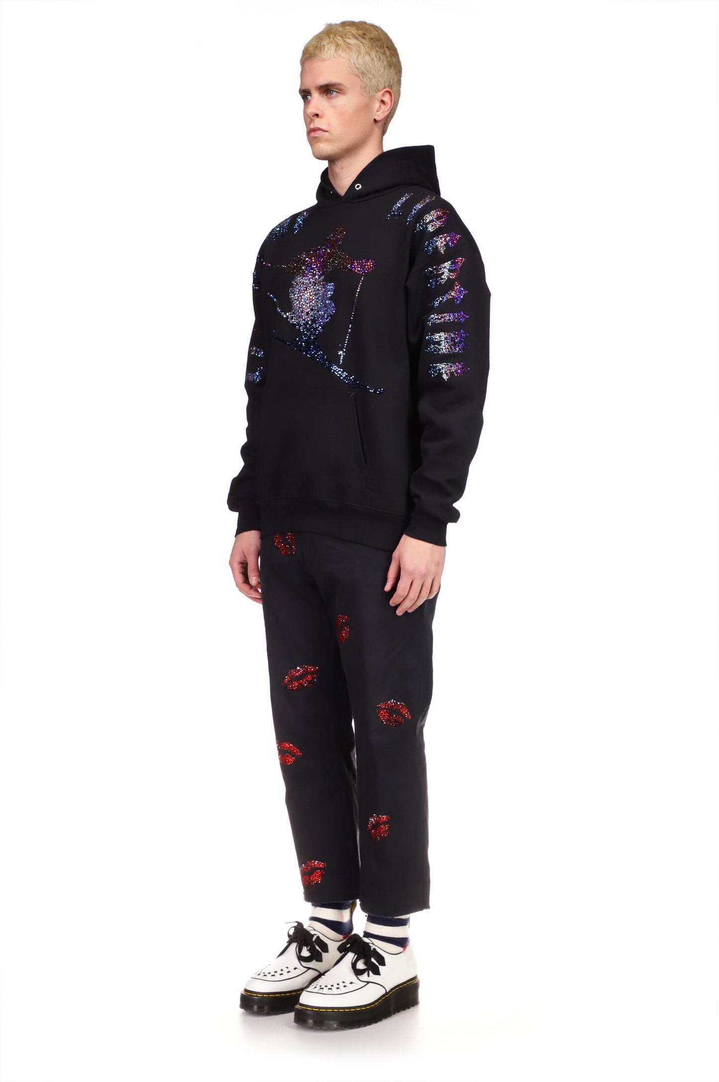 'BISOU' CRYSTAL CHINOS - PANTS - Libertine