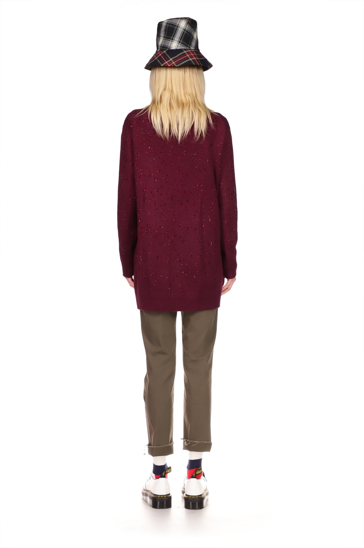'HEAVY STARDUST' OVERSIZED SYRAH CARDIGAN - CARDIGANS - Libertine