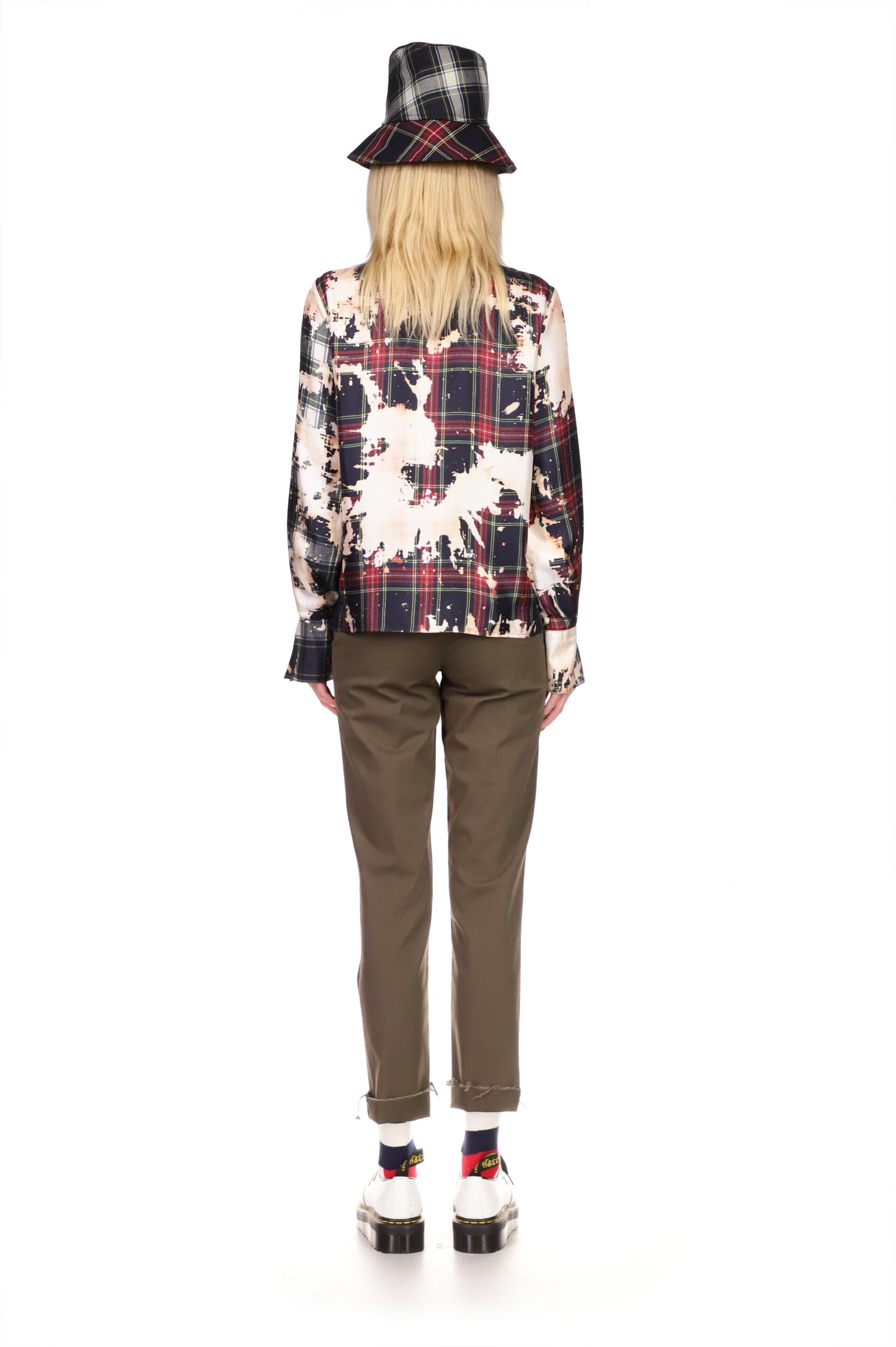 'ALL MODS CON' TUCK SLEEVE BUTTON FRONT SHIRT - SHIRTS - Libertine