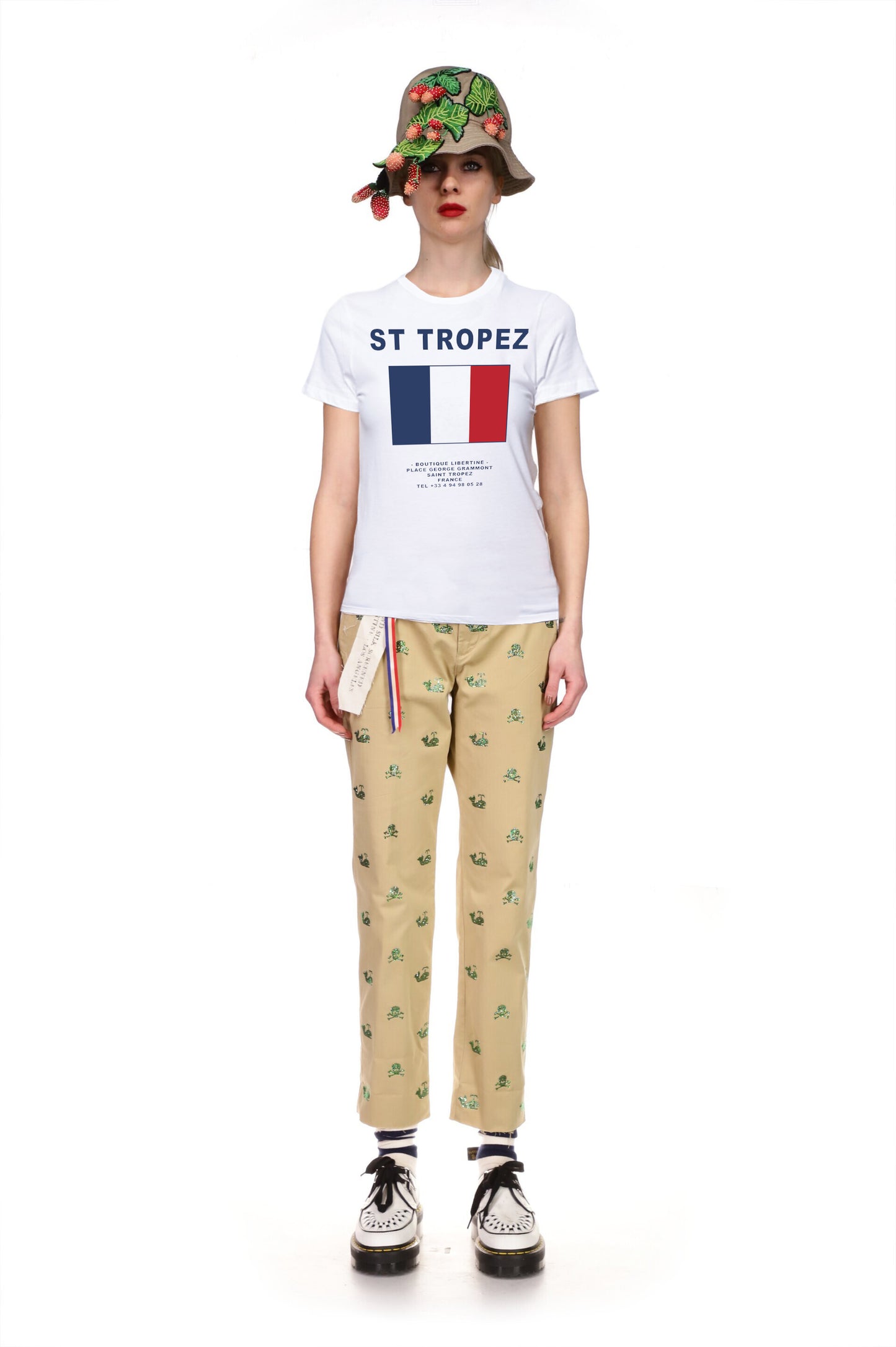 'ST TROPEZ' SHORT SLEEVE T-SHIRT - T SHIRTS - Libertine