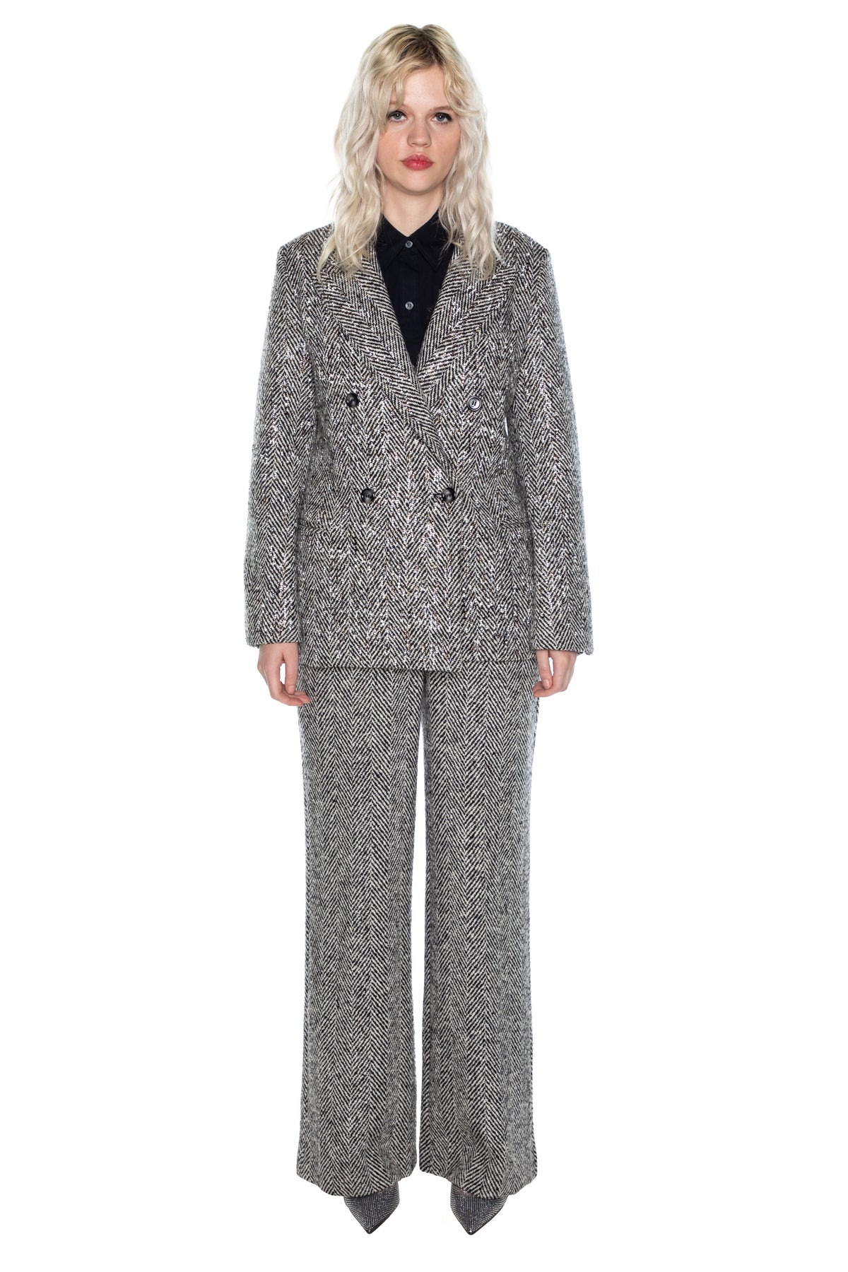 'WHITE BIRCH' DOUBLE BREASTED BLAZER -  - Libertine
