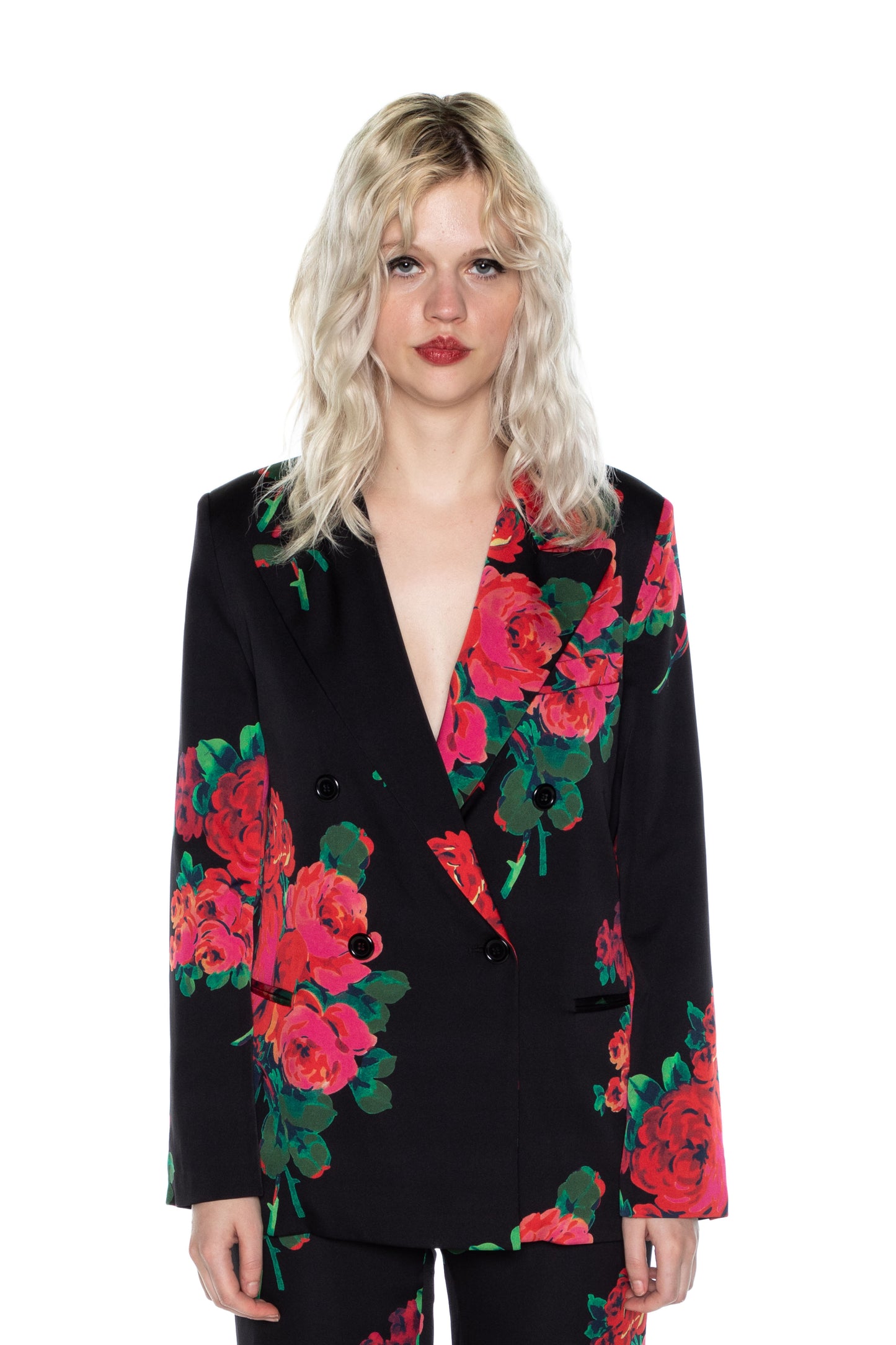 'SEVILLE ROSE' DOUBLE BREASTED JACKET -  - Libertine