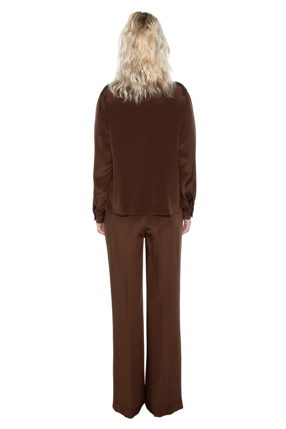 'COCOA POWDER' NEW WIDE LEG PANTS -  - Libertine