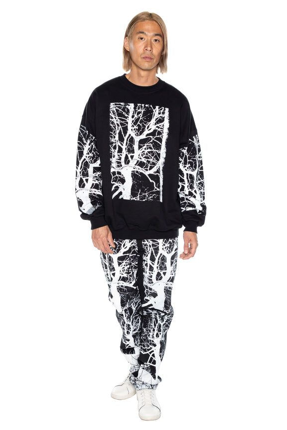 'MIDNIGHT FOREST' CREWNECK SWEATSHIRT -  - Libertine