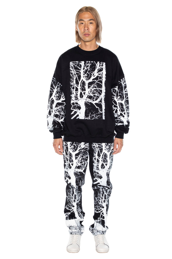 'MIDNIGHT FOREST' CREWNECK SWEATSHIRT -  - Libertine