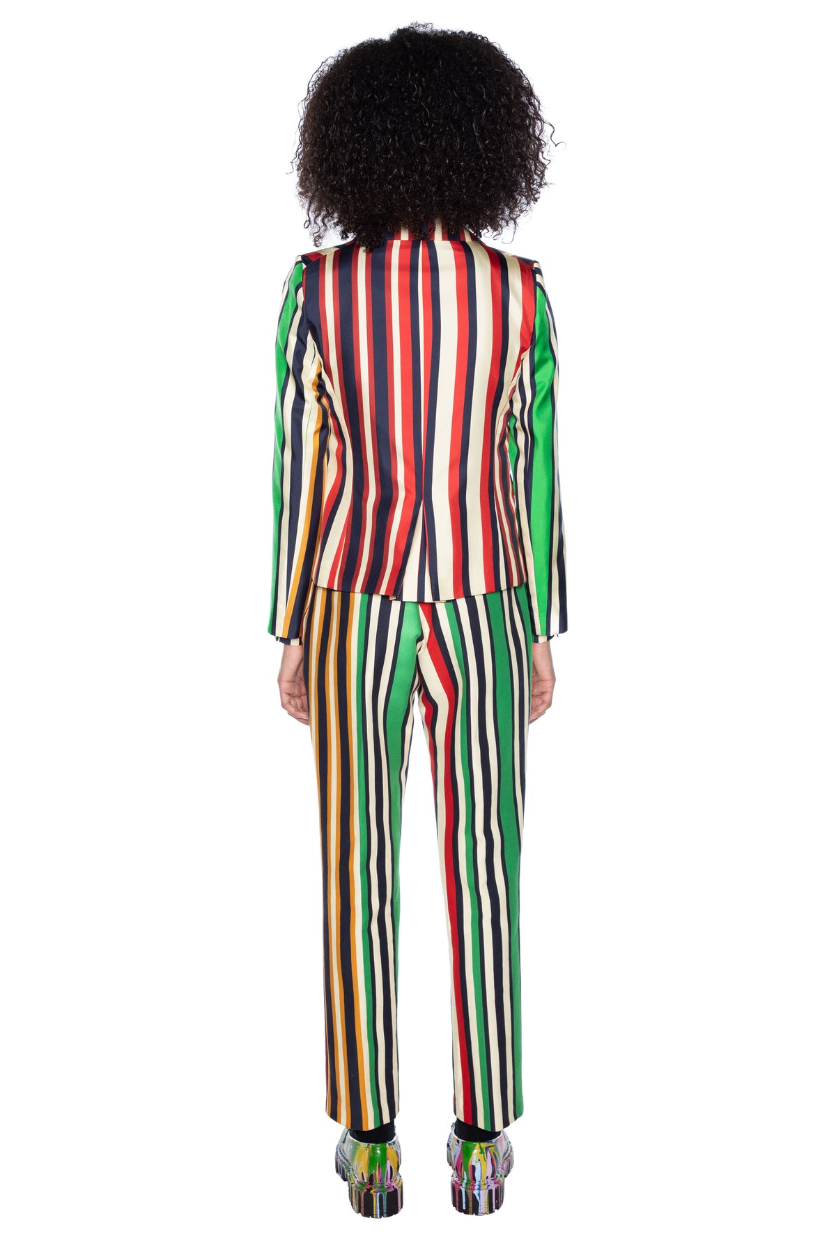 'ETON STRIPE' NARROW TROUSER -  - Libertine
