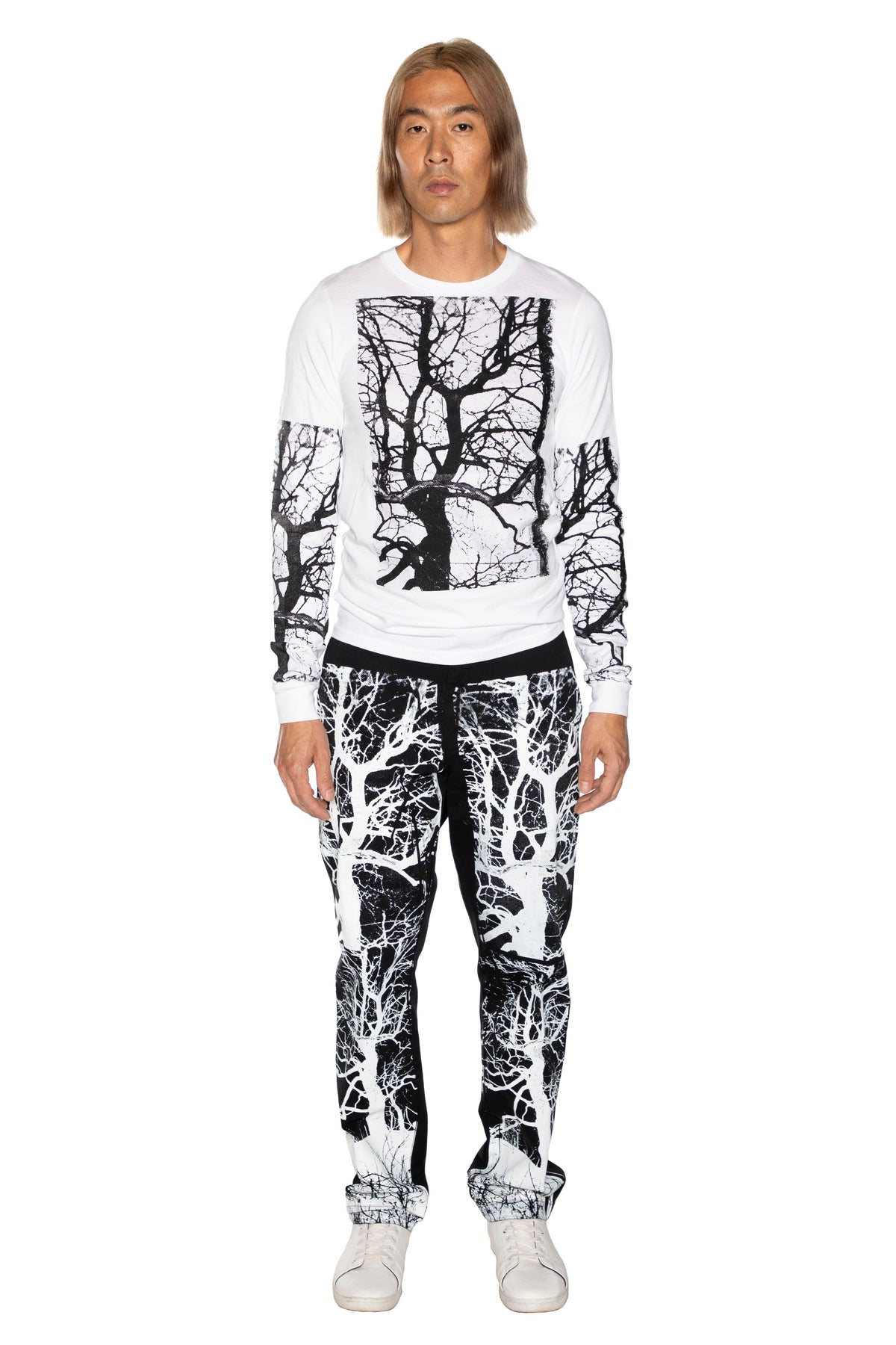 'MIDNIGHT FOREST' L/S T-SHIRT -  - Libertine