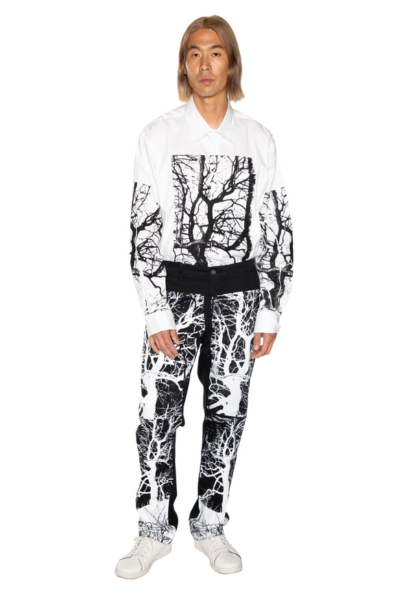 'MIDNIGHT FOREST' MEN'S CHINOS -  - Libertine