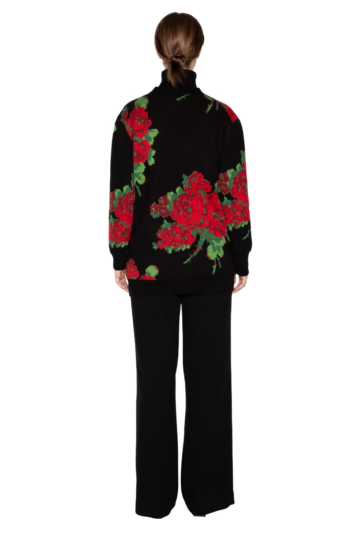 'SEVILLE ROSE' OVERSIZED CARDIGAN -  - Libertine