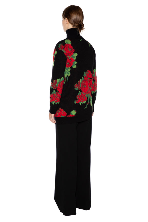 'SEVILLE ROSE' OVERSIZED CARDIGAN -  - Libertine