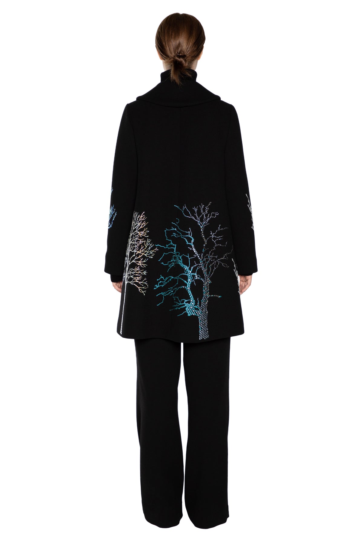 'CRYSTAL FOREST' PETER PAN COLLAR COAT -  - Libertine