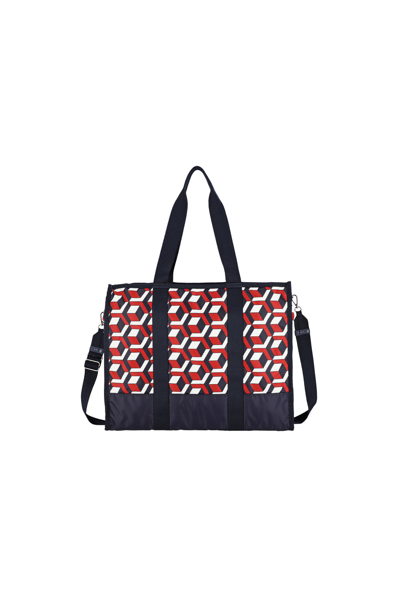 'FALLING BOXES' TOTE - - Libertine