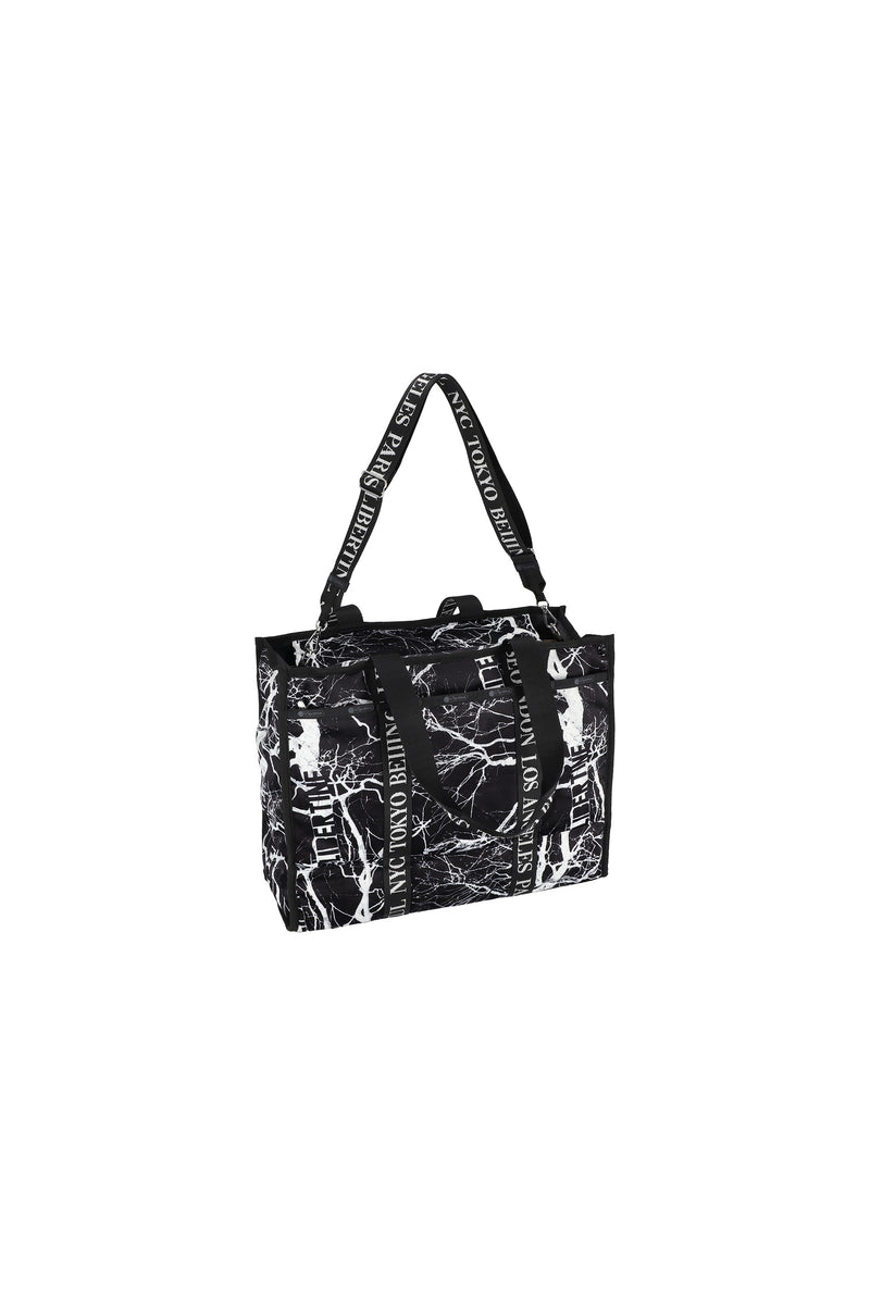 'MIDNIGHT FOREST' TOTE - - Libertine