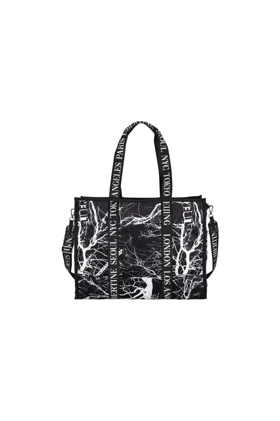 'MIDNIGHT FOREST' BOAT TOTE - - Libertine - Main image
