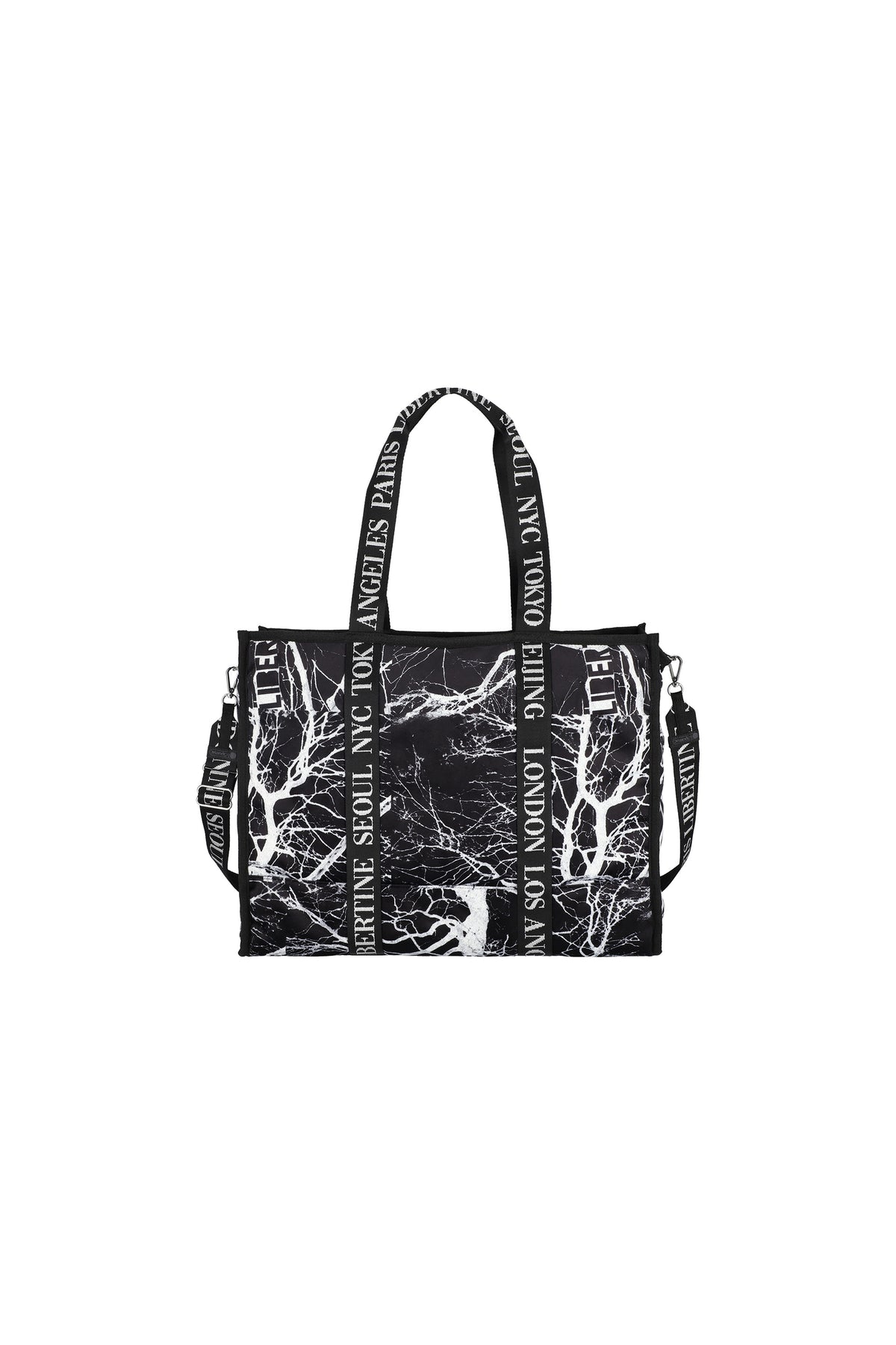 'MIDNIGHT FOREST' TOTE - - Libertine