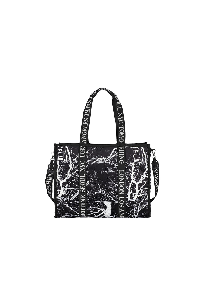 'MIDNIGHT FOREST' TOTE - - Libertine