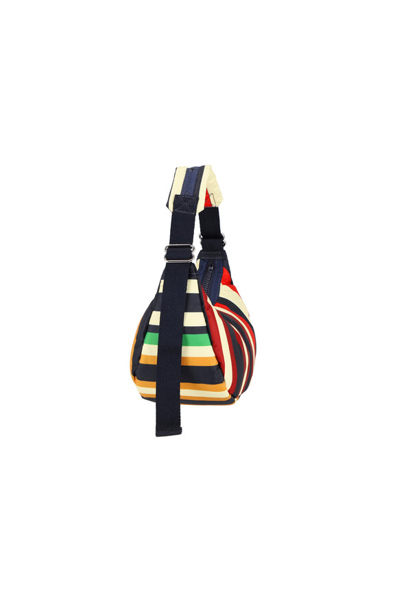 'ETON STRIPE' MINI CRESCENT -  - Libertine