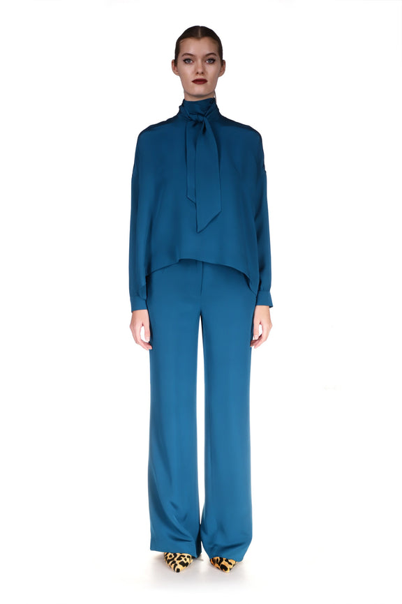 'PEACOCK' WIDE LEG PANTS - PANTS - Libertine