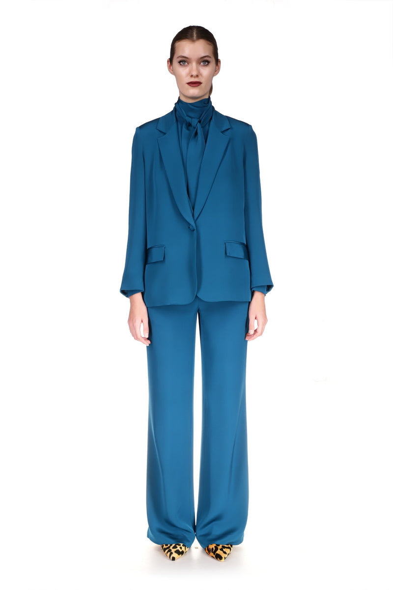 'PEACOCK' SLIM BLAZER - JACKETS - Libertine