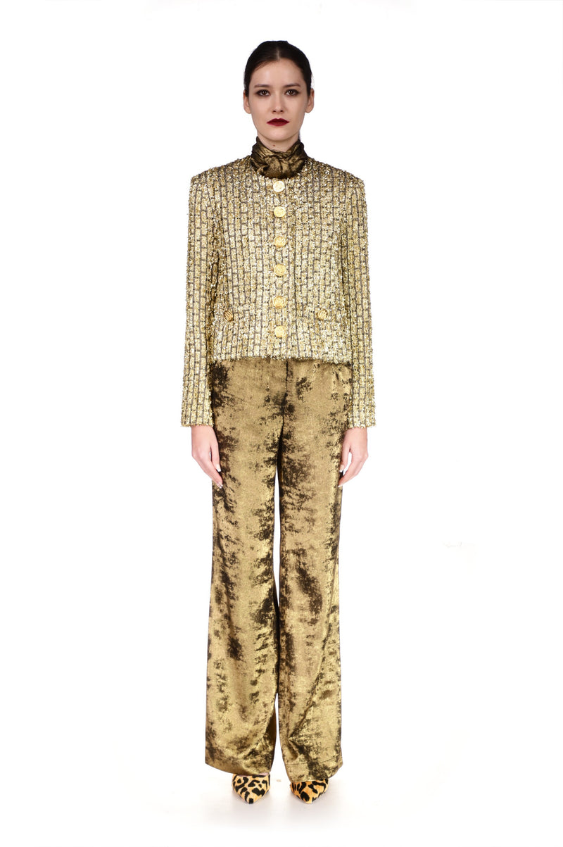 'BRIQUES D'OR' DENEUVE JACKET - BLAZERS - Libertine
