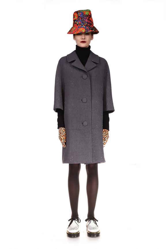 'STARDUST' PATCH POCKET COAT - COATS - Libertine