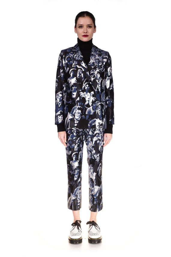 'IN WITH THE CROWD' DOUBLE BREASTED JACKET - JACKETS - Libertine - Main image