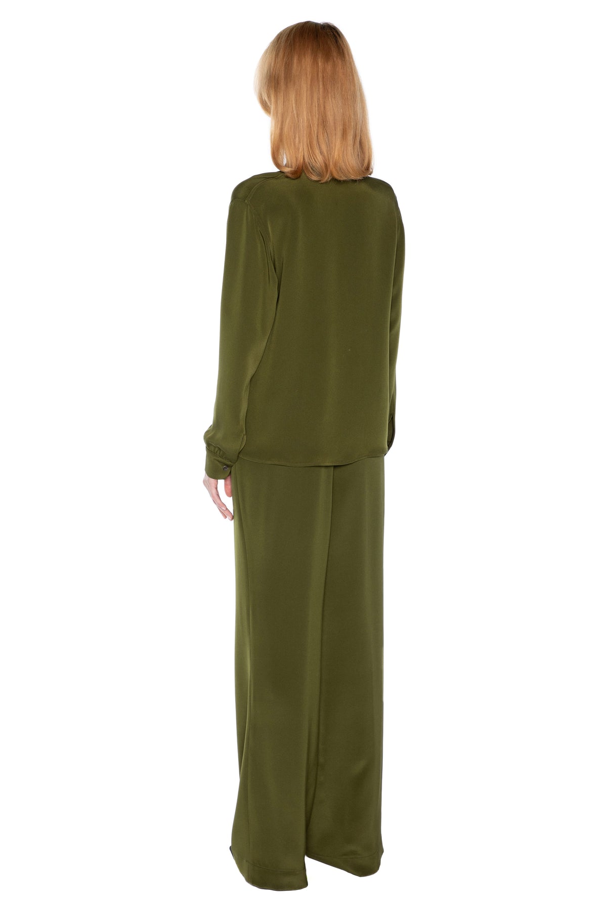 'CALIFORNIA SAGE' SLIM KEITH TIE BLOUSE -  - Libertine