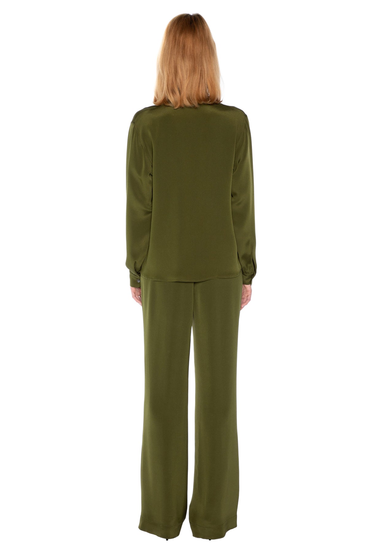 'CALIFORNIA SAGE' SLIM KEITH TIE BLOUSE -  - Libertine