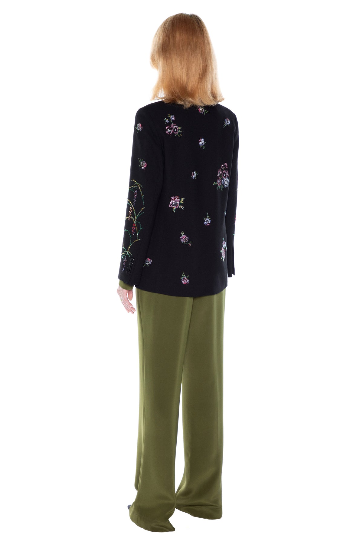 'PANSIES' DOUBLE BREASTED JACKET -  - Libertine