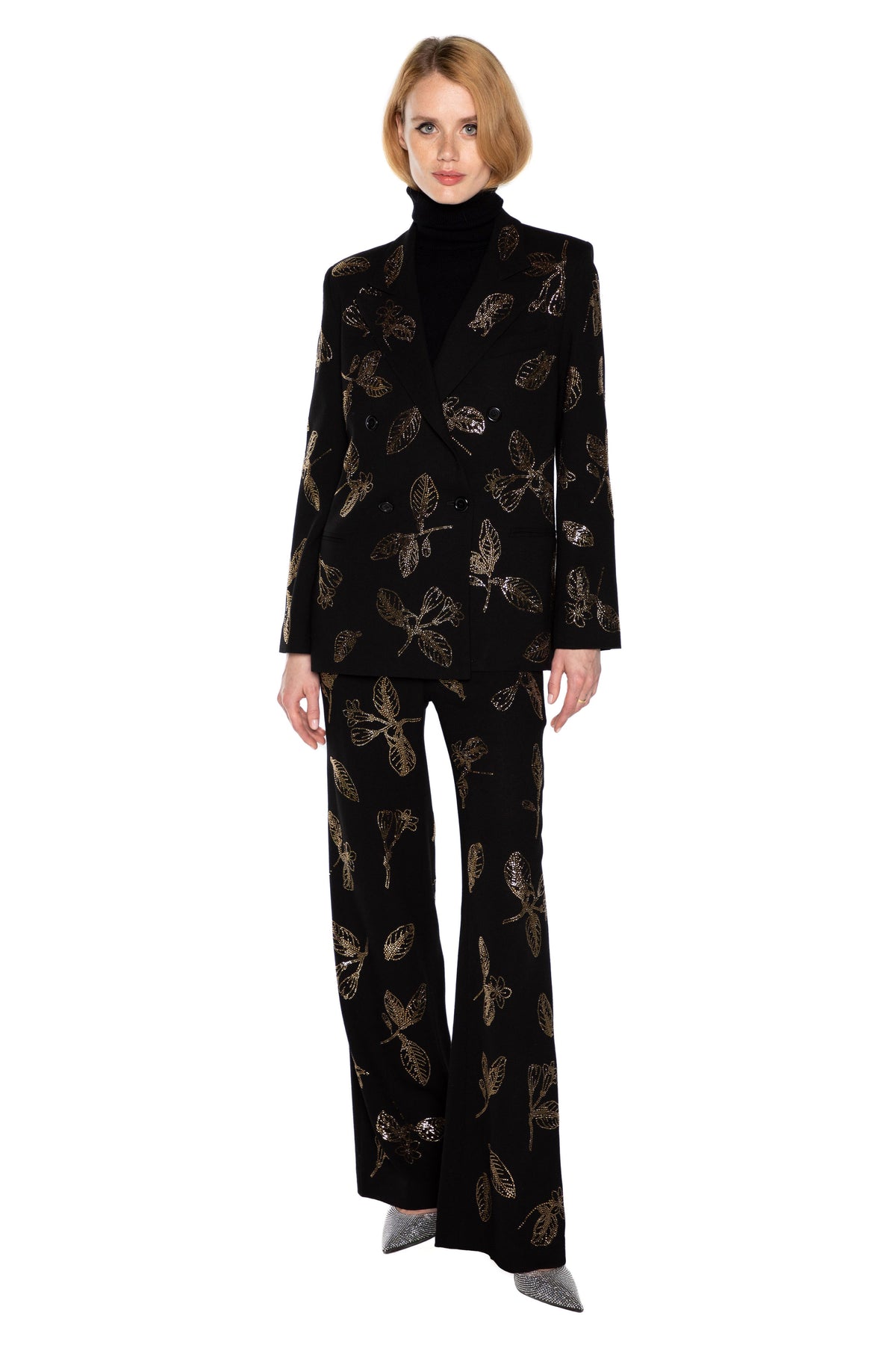 'GOLDEN LEAVES' WIDE LEG PANTS -  - Libertine