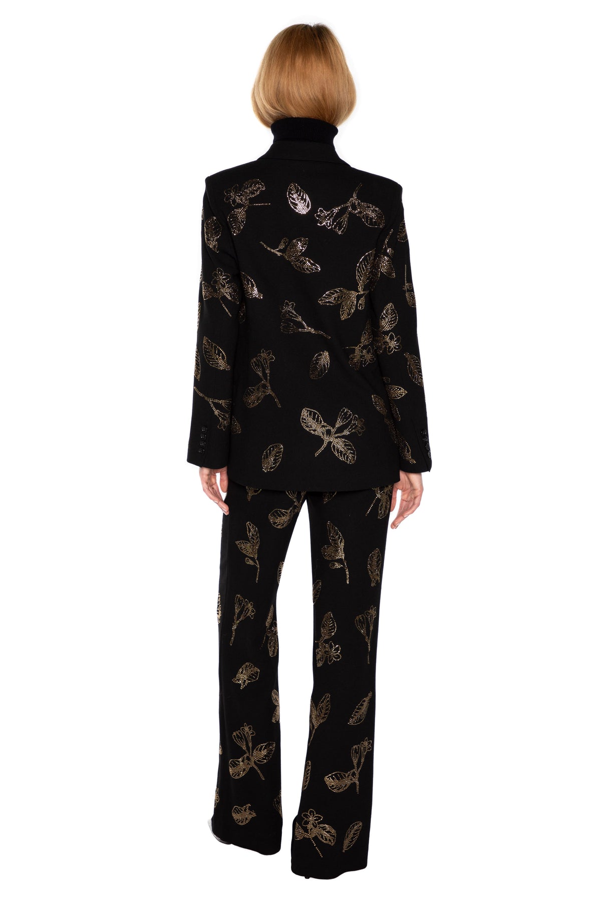 'GOLDEN LEAVES' DOUBLE BREASTED BLAZER -  - Libertine