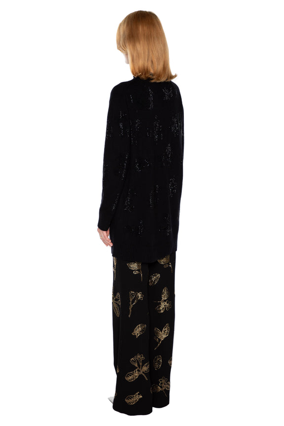 'GOTHIC GARDEN' OVERSIZED CARDIGAN -  - Libertine