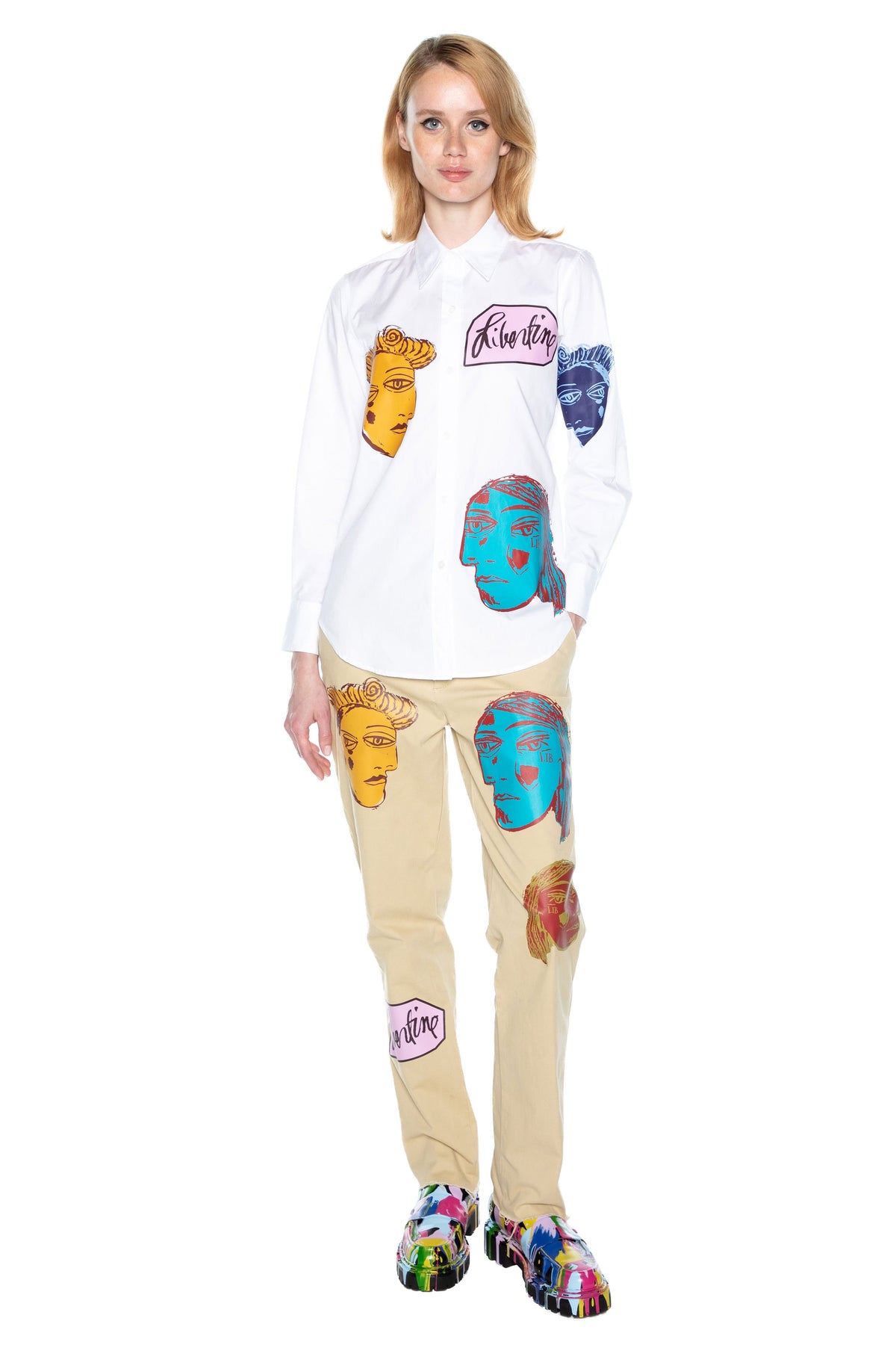 'ARLES FACES' CHINOS -  - Libertine