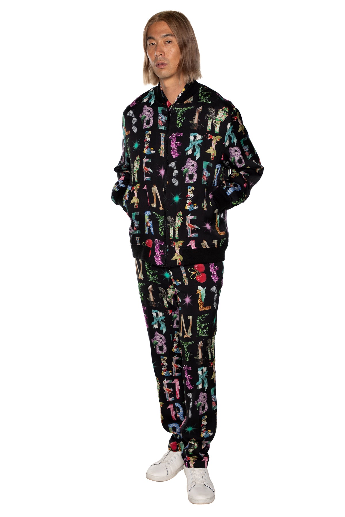 'DECO LETTERS' MEN'S BOMBER JACKET -  - Libertine