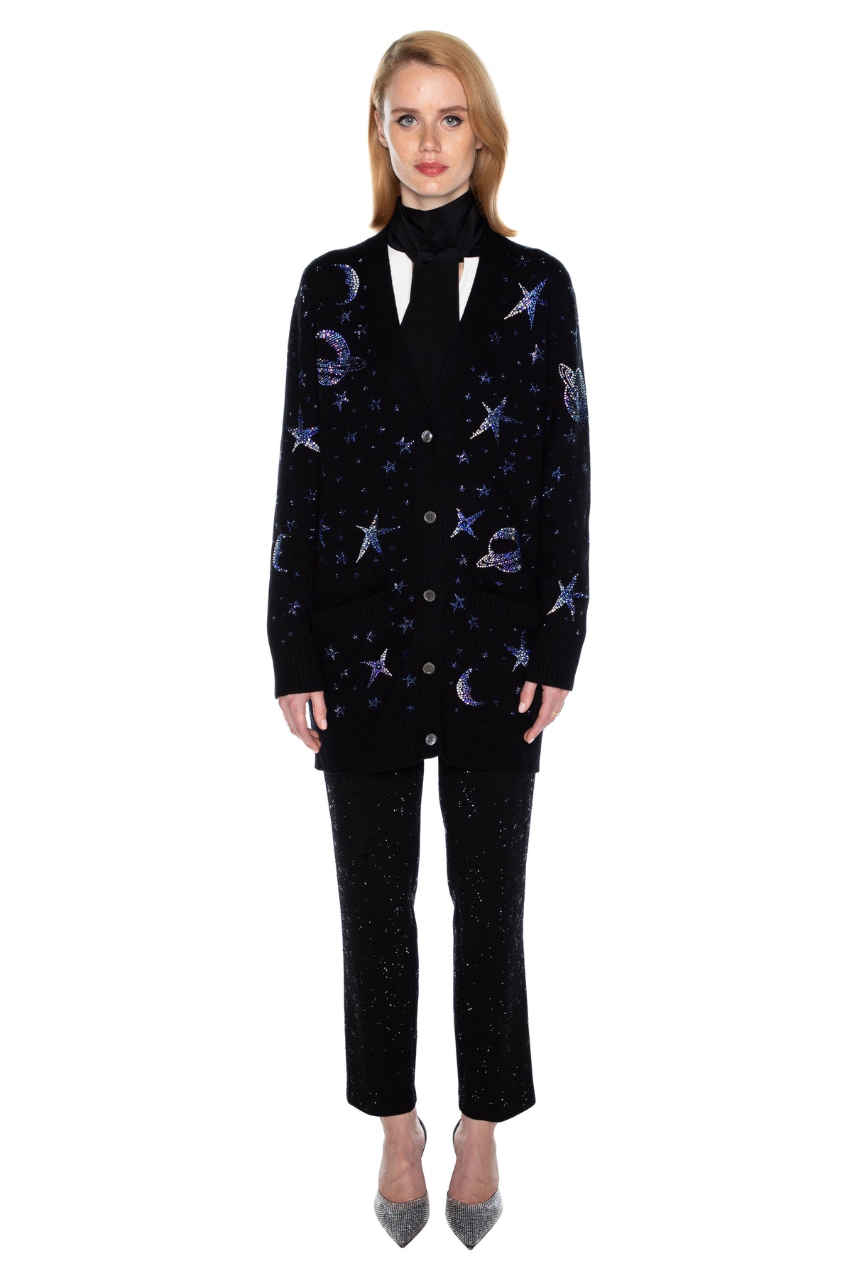 'HERE, THERE, AND EVERYWHERE' OVERSIZED CARDIGAN -  - Libertine