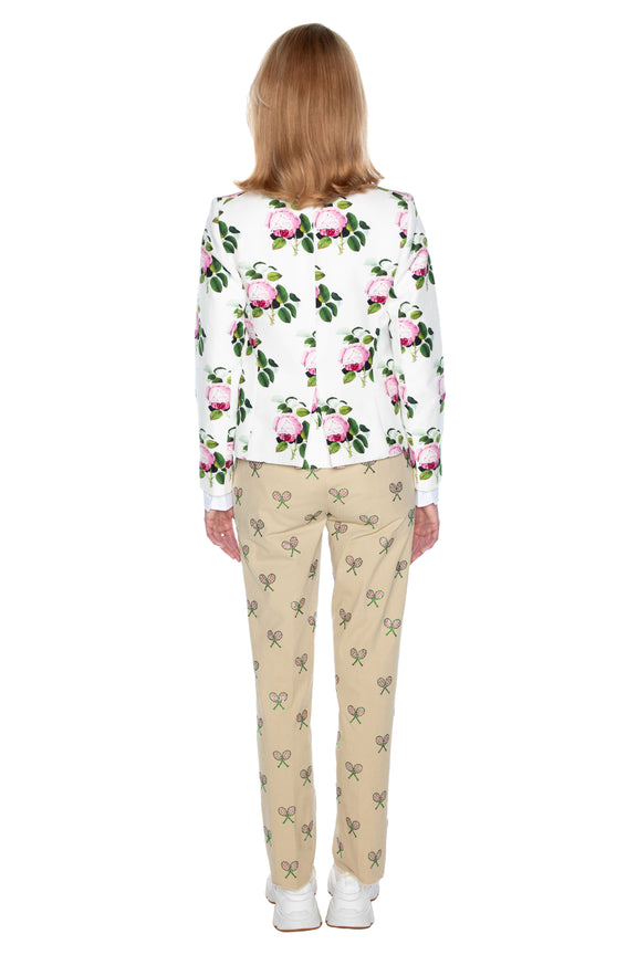 'ENGLISH GARDEN' L/S SHORT BLAZER -  - Libertine